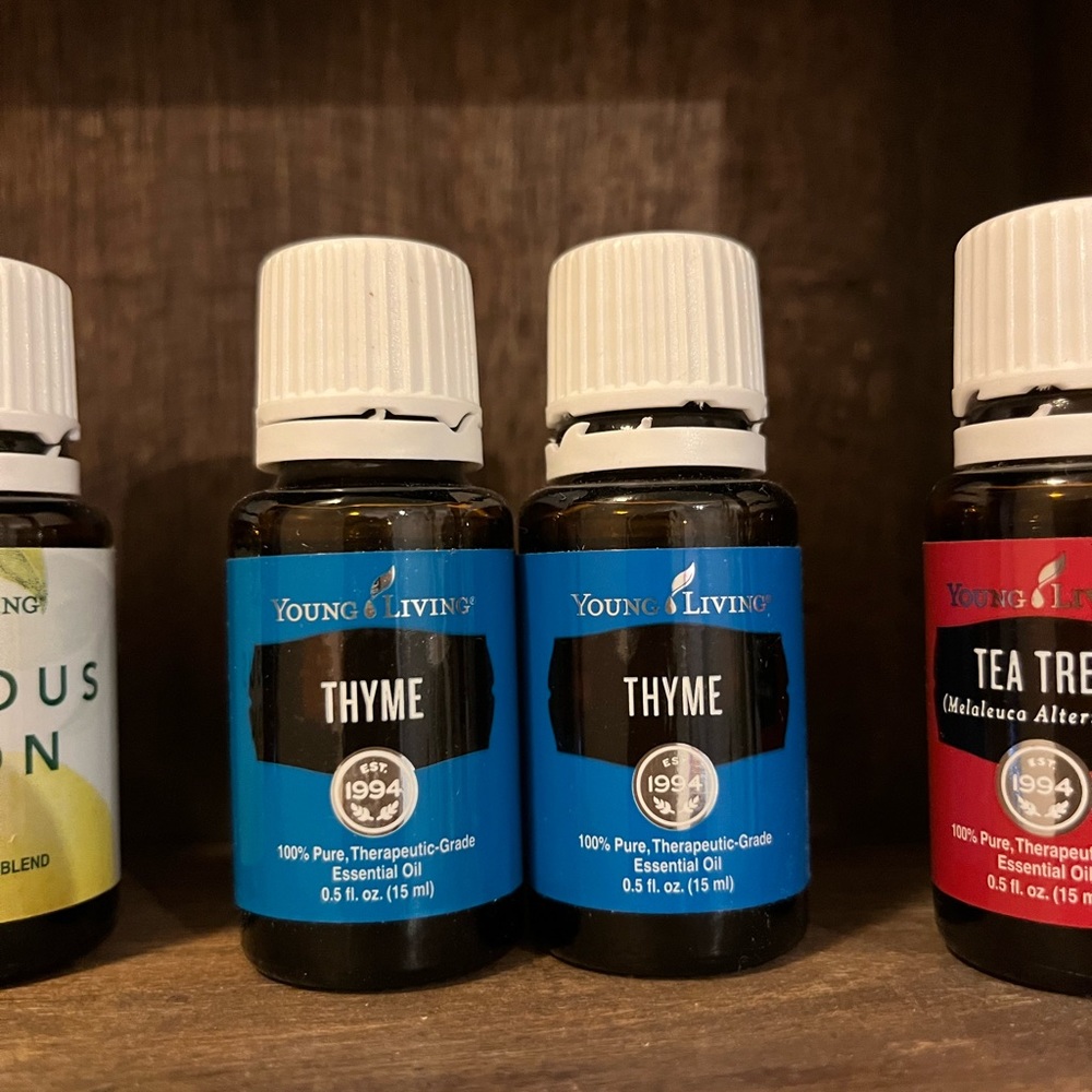 Immune booster! 1 new Thyme essential oil and 1 opened not used.